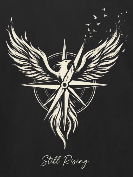 Still Rising Phoenix Compass 