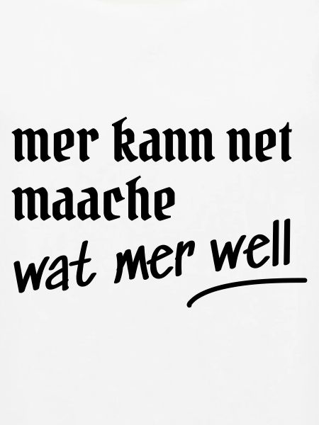 Kölsche Spruch Design Geschenk