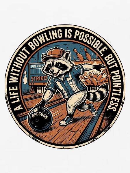 Bowling Waschbär