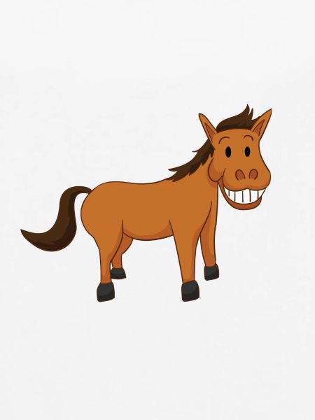 Lustiges Pferd
