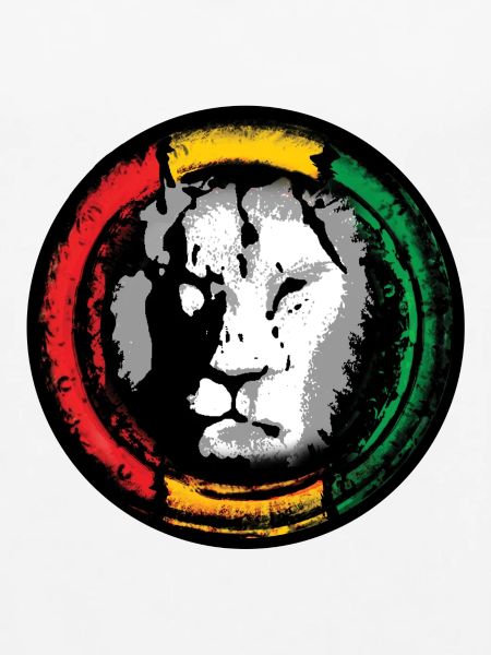 Reggae Löwe im Rasta Stil