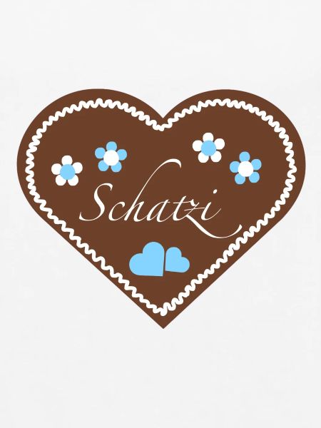 "Jahrmarkt-Liebe" Schatzi hellblau