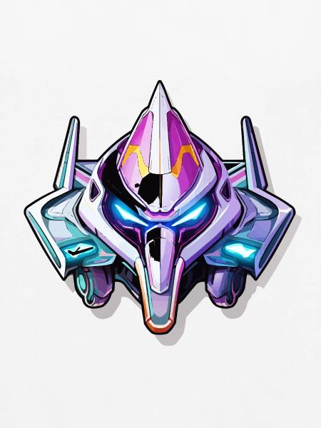Neon Mech Kriegerhelm