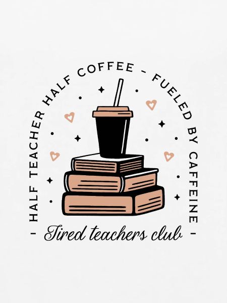 Müder Lehrer-Kaffeeclub