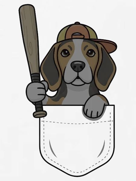 Beagle Pocket Baseball