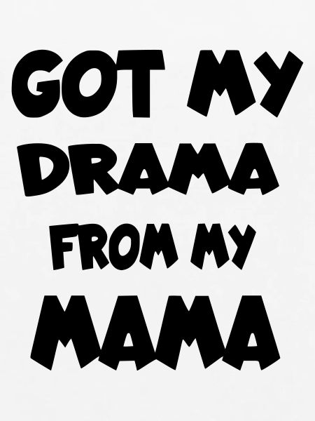 Drama der Mutter. Kinderhumor *