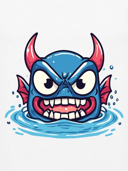 Grimmiger Wasserdämon