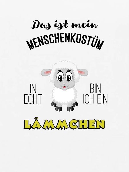 Menschenkostuem Laemmchen Karneval MBA