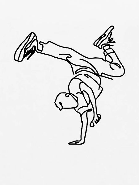 Breakdance Junge