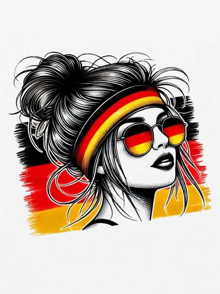 Stilvolles Deutsches Mädchen