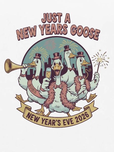 Nur eine Silvestergans Silvester 2026