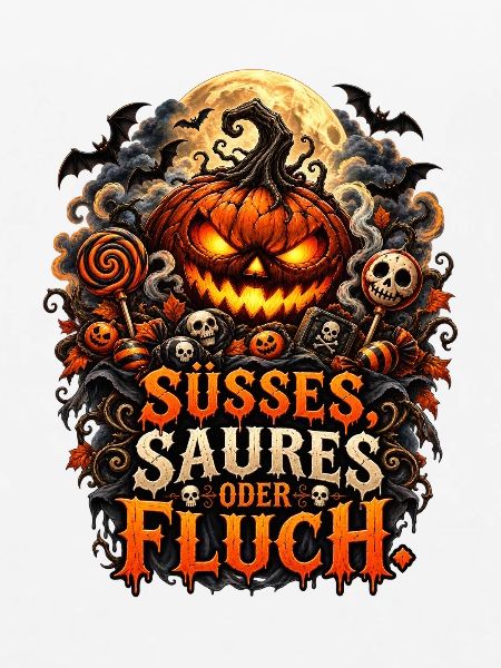 Süßes Saures oder Fluch Halloween