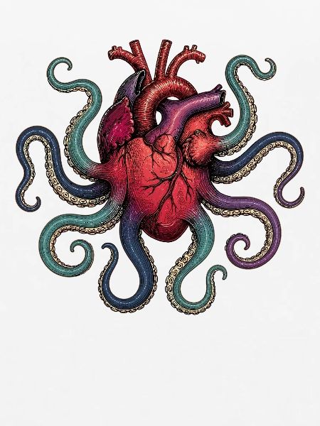Anatomical Heart Octopus