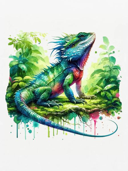 Chinesische Wasseragame Geschenk