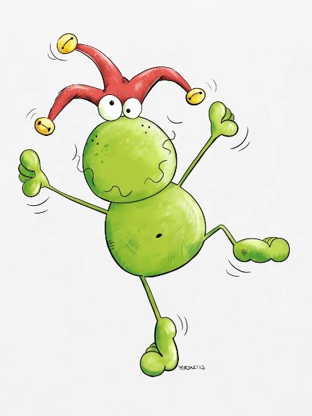 Karneval Frosch