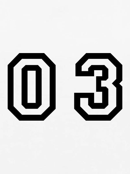 Nummer - 03 - null drei