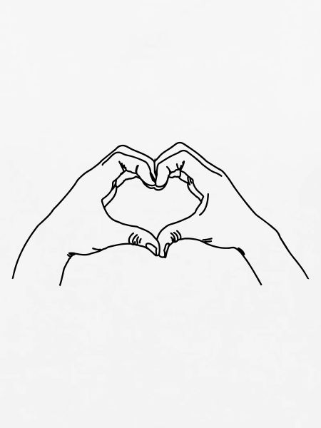 Handgeste LIEBE