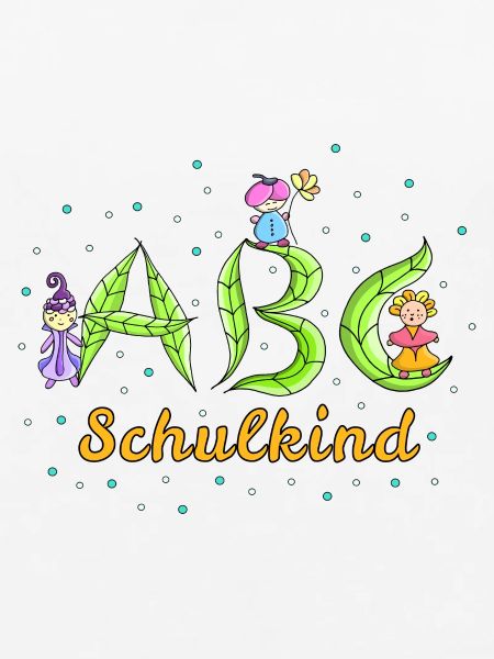 ABC Buchstaben Schulkind
