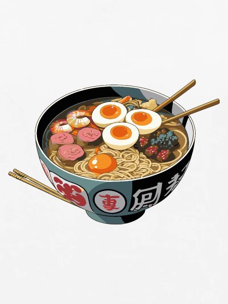 Ramen Bowl Kunstdruck