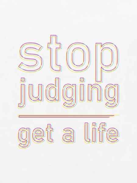stop judging
