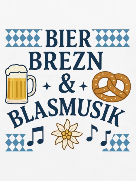 bier brezn und blasmusik