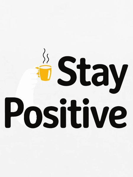 Stay Positive Kaffeetasse