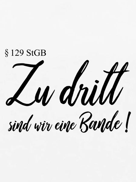 Zu dritt
