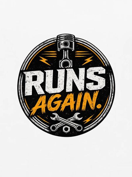 Runs Again Engine Revival-Abzeichen