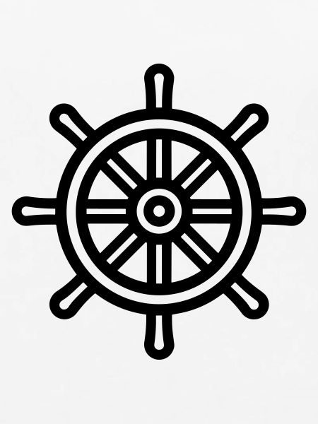Ruder-Nautisches Boot