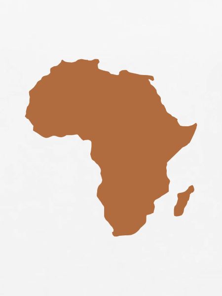 Karte von Afrika