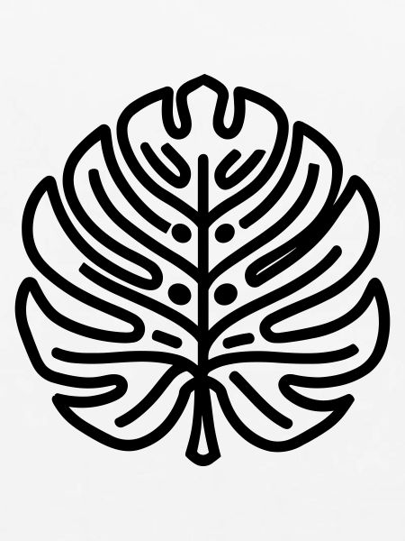 tropisches Blatt
