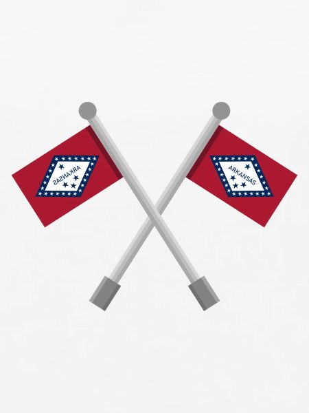 Arkansas-Flagge