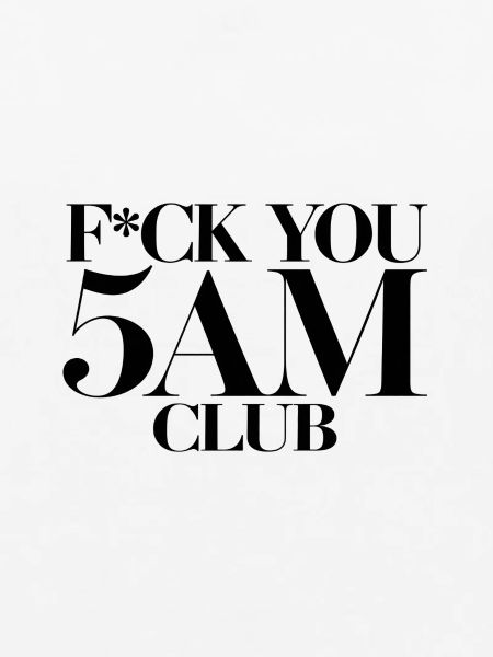 Five AM club-statement 