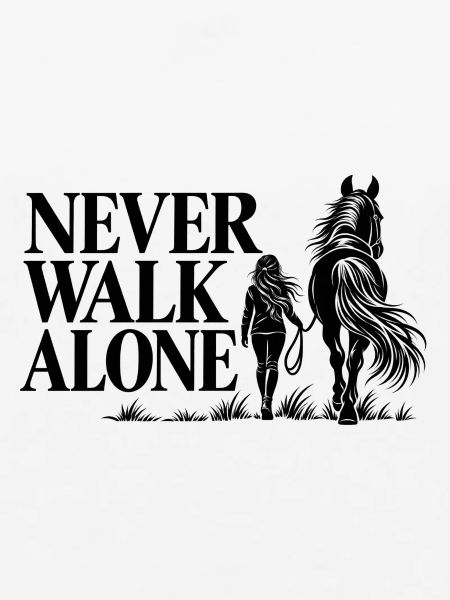 Never Walk Alone Pferd