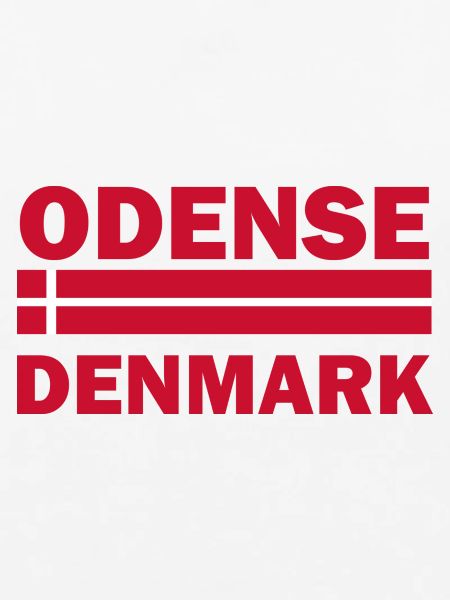 Odense-Dänemark-Flaggenlinie