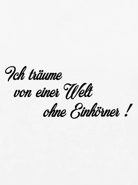 Welt ohne Einhoerner
