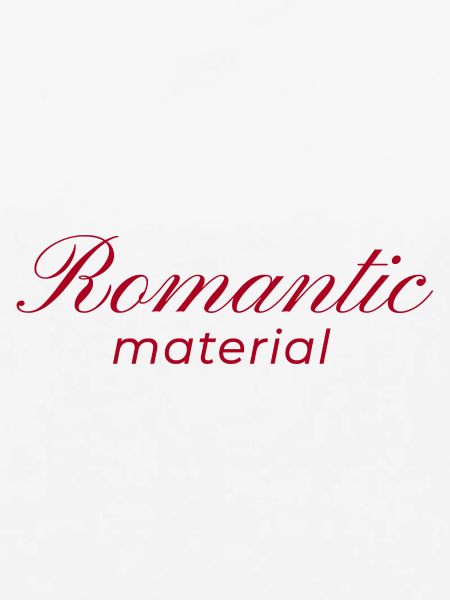 Typografie-Design Romantic Material