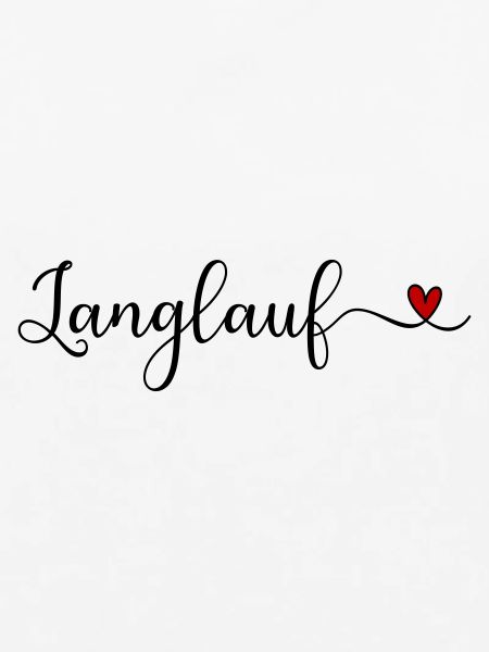 Langlauf Herz