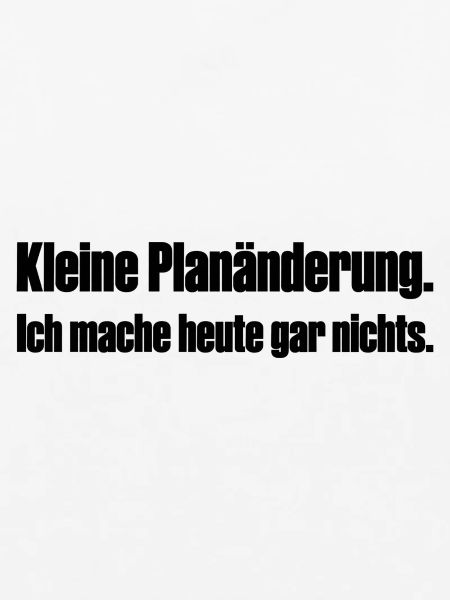 Planaenderung