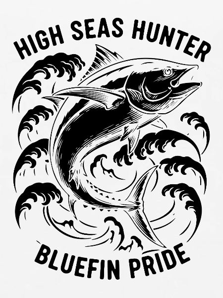 Seefischer Thunfisch-Blauflossenjäger