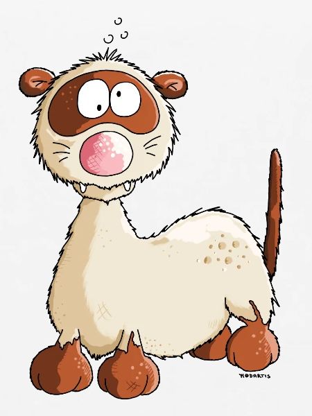 "Freddy Frettchen" - Comic - Cartoon