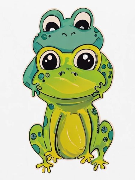 Zwei Froschfreunde