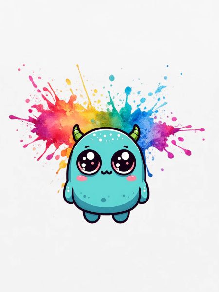 Buntes Monster