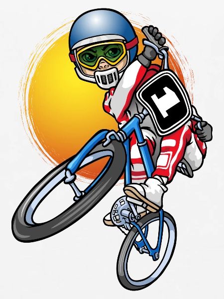 BMX Fahrer