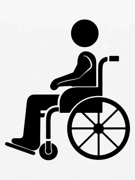 Rollstuhl Symbol
