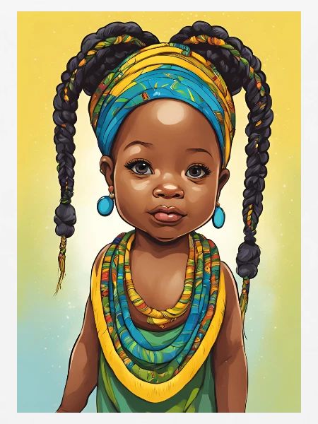 Afrikanisches Mädchen
