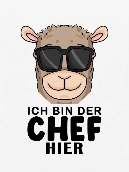 Cool Lama Chef Spruch
