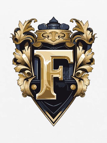 F Buchstabe Name Krone