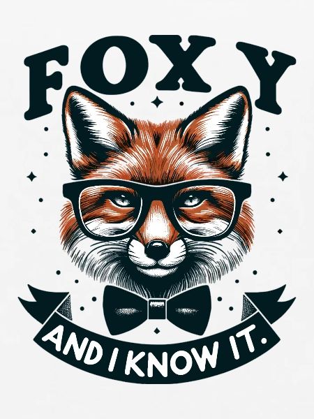 Foxy Nerd Brille Fliege