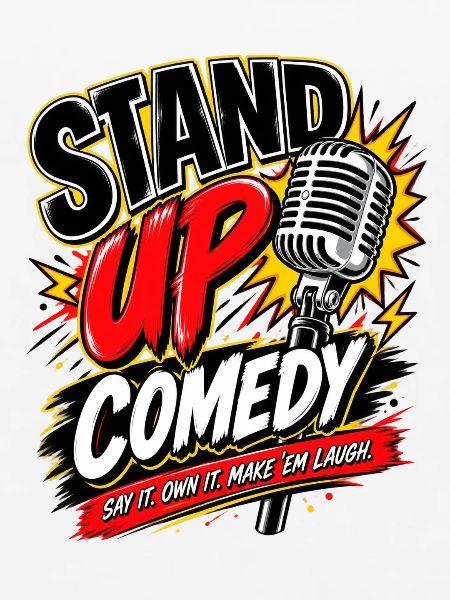 Stand-Up Comedy Mikrofon Logo